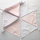 10m Baby Pink and White Fabric Bunting